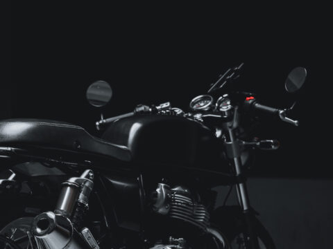 Black Motorbike